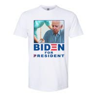 Biden For Resident Funny Biden Nursing Softstyle CVC T-Shirt