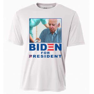 Biden For Resident Funny Biden Nursing Cooling Performance Crew T-Shirt