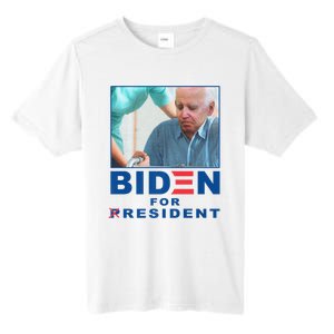 Biden For Resident Funny Biden Nursing Tall Fusion ChromaSoft Performance T-Shirt