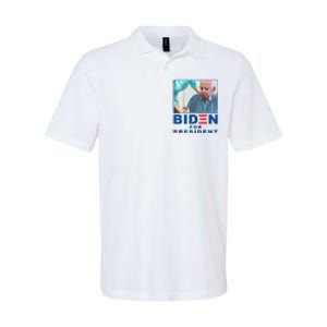 Biden For Resident Funny Biden Nursing Softstyle Adult Sport Polo