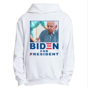 Biden For Resident Funny Biden Nursing Urban Pullover Hoodie