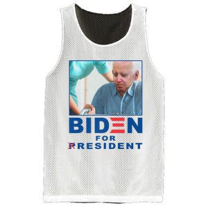 Biden For Resident Funny Biden Nursing Mesh Reversible Basketball Jersey Tank