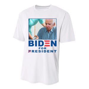 Biden For Resident Funny Biden Nursing Performance Sprint T-Shirt