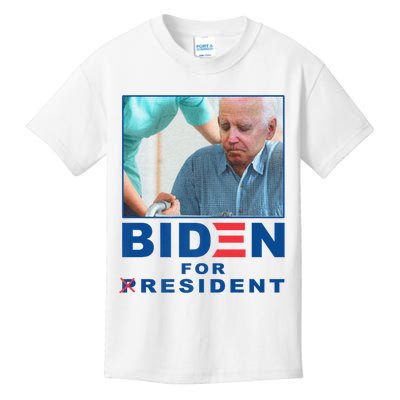 Biden For Resident Funny Biden Nursing Kids T-Shirt