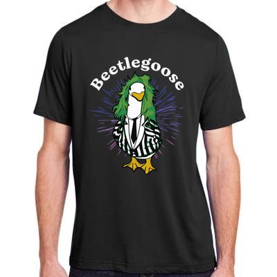 Beetlegoose Funny Silly Goose Spooky Design Funny Goose Costume Music Characters Adult ChromaSoft Performance T-Shirt