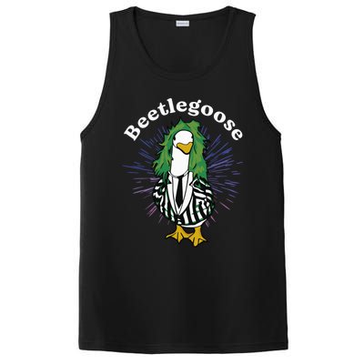 Beetlegoose Funny Silly Goose Spooky Design Funny Goose Costume Music Characters PosiCharge Competitor Tank