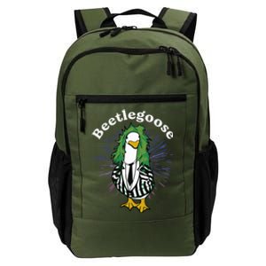 Beetlegoose Funny Silly Goose Spooky Design Funny Goose Costume Music Characters Daily Commute Backpack