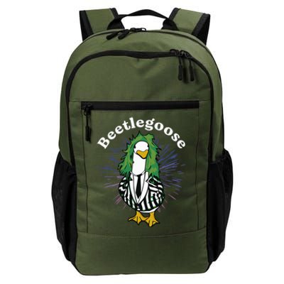 Beetlegoose Funny Silly Goose Spooky Design Funny Goose Costume Music Characters Daily Commute Backpack