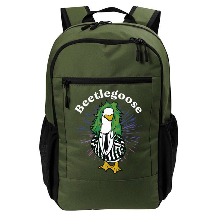 Beetlegoose Funny Silly Goose Spooky Design Funny Goose Costume Music Characters Daily Commute Backpack