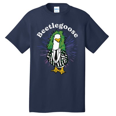 Beetlegoose Funny Silly Goose Spooky Design Funny Goose Costume Music Characters Tall T-Shirt