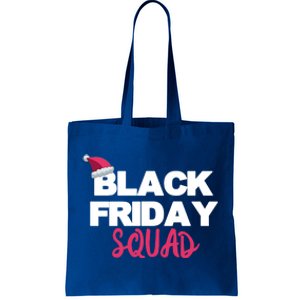 Black Friday Squad Funny Matching Shopping Team Christmas Cute Gift Tote Bag