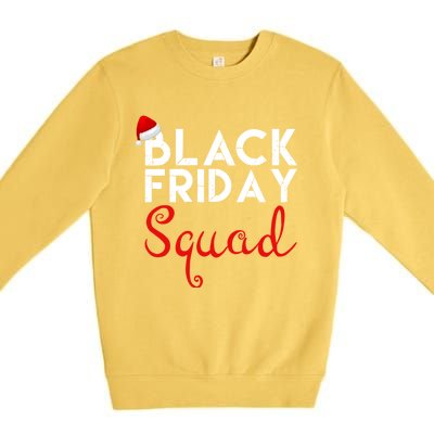 Black Friday Squad Shopping Team Family Funny Christmas Gift Premium Crewneck Sweatshirt