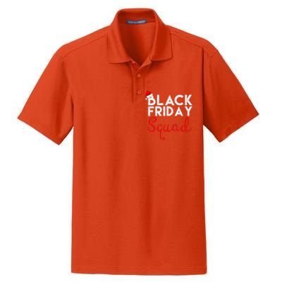 Black Friday Squad Shopping Team Family Funny Christmas Gift Dry Zone Grid Polo