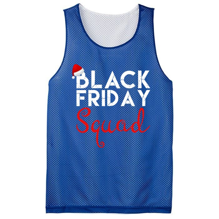 Black Friday Squad Shopping Team Family Funny Christmas Gift Mesh Reversible Basketball Jersey Tank