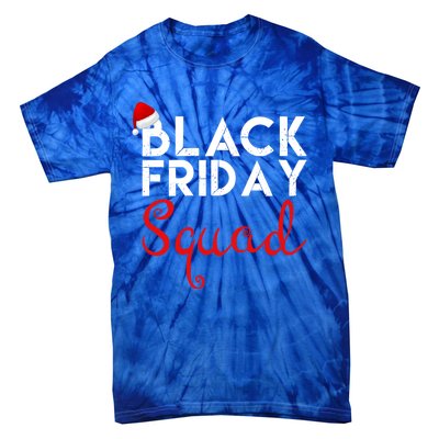 Black Friday Squad Shopping Team Family Funny Christmas Gift Tie-Dye T-Shirt