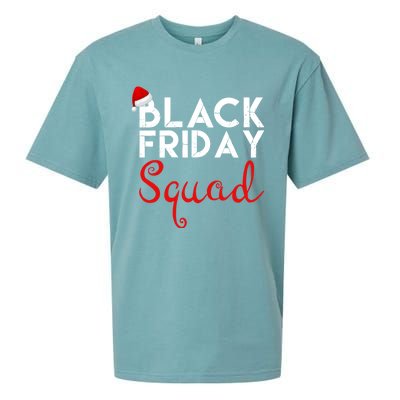 Black Friday Squad Shopping Team Family Funny Christmas Gift Sueded Cloud Jersey T-Shirt