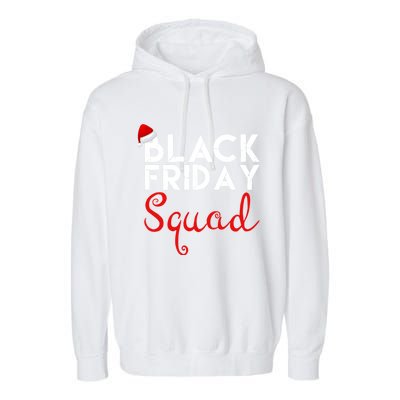 Black Friday Squad Shopping Team Family Funny Christmas Gift Garment-Dyed Fleece Hoodie