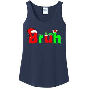 Bruh Funny Saying Bro Ns Christmas Pajamas Xmas Ladies Essential Tank