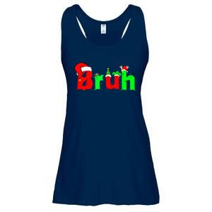 Bruh Funny Saying Bro Ns Christmas Pajamas Xmas Ladies Essential Flowy Tank