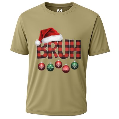 Bruh Funny Saying Bro Christmas Pajamas Xmas Performance Shirt