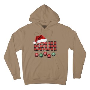 Bruh Funny Saying Bro Christmas Pajamas Xmas Hoodie