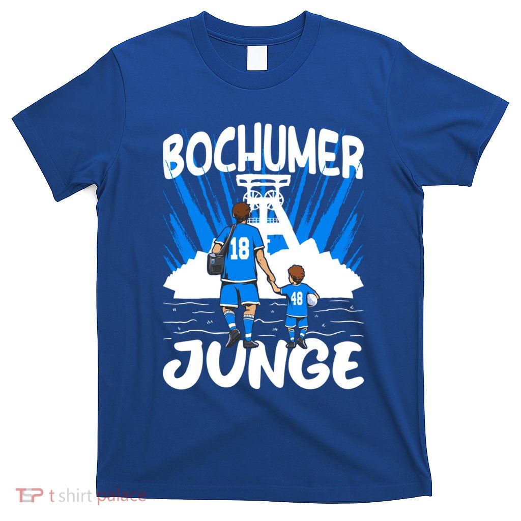 Bochumer Father Son Football Design Great Gift T-Shirt