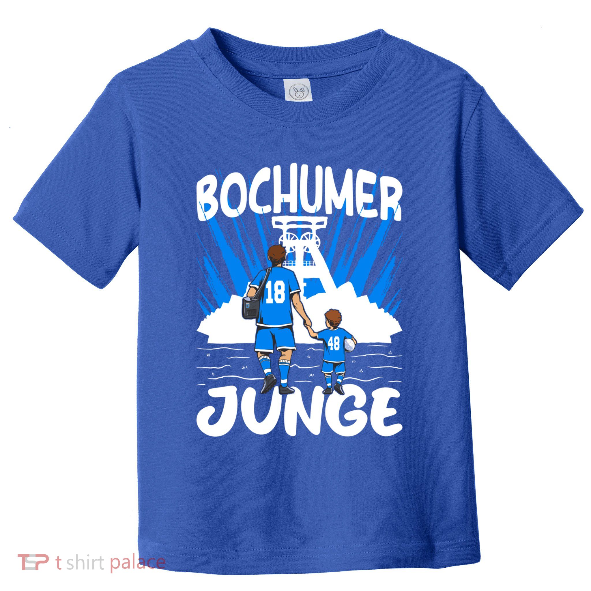 Bochumer Father Son Football Design Great Gift Toddler T-Shirt