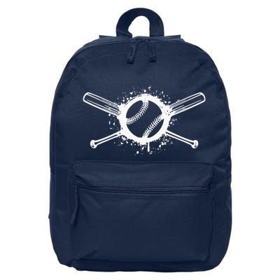 Baseball Funny Softball Sports Pitcher Base 16 in Basic Backpack