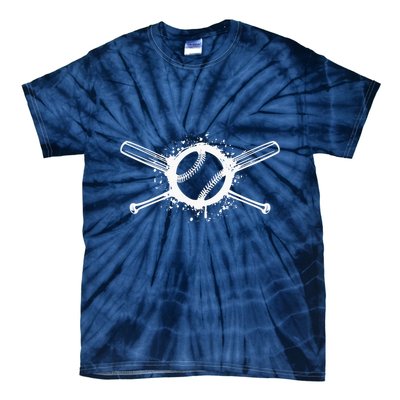 Baseball Funny Softball Sports Pitcher Base Tie-Dye T-Shirt