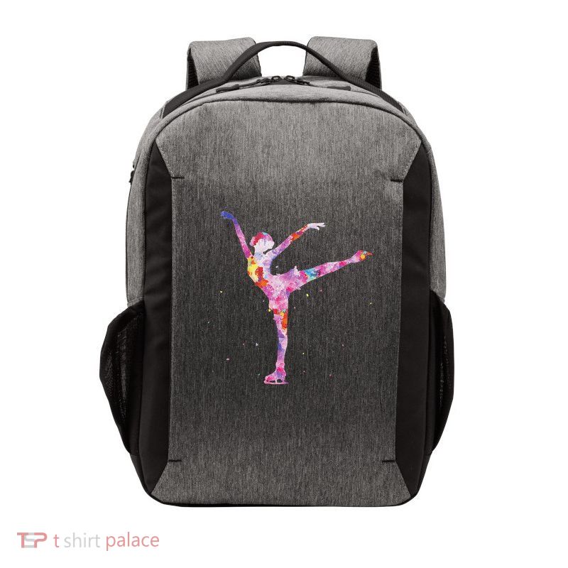 Beautiful Figure Skating Gift Ice Skating Vector Backpack