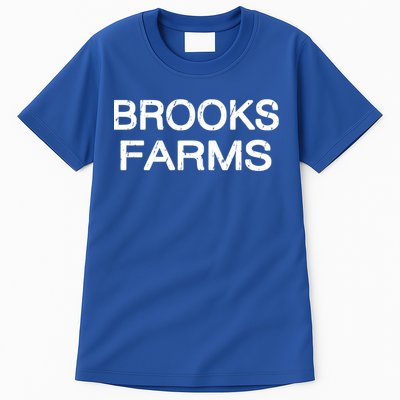 Brooks Farms Squad Family Reunion Last Name Team Great Gift Tall T-Shirt