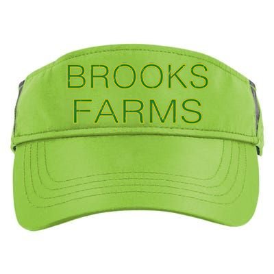 Brooks Farms Squad Family Reunion Last Name Team Gift Adult Drive Performance Visor