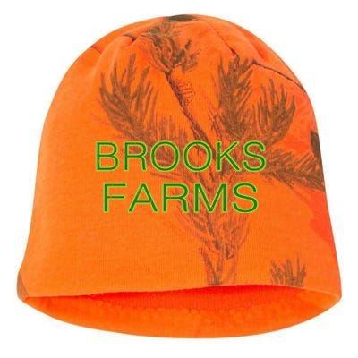 Brooks Farms Squad Family Reunion Last Name Team Gift Kati - Camo Knit Beanie