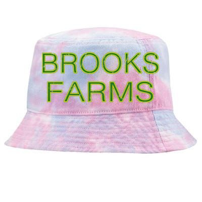 Brooks Farms Squad Family Reunion Last Name Team Gift Tie-Dyed Bucket Hat