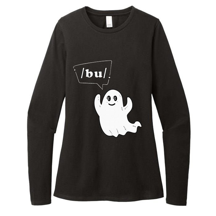 Boo Funny Slpa Halloween Slp Speech Therapy Ipa Pathology Womens CVC Long Sleeve Shirt