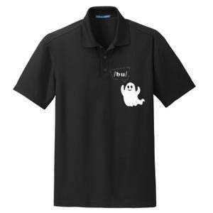 Boo Funny Slpa Halloween Slp Speech Therapy Ipa Pathology Dry Zone Grid Polo