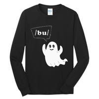 Boo Funny Slpa Halloween Slp Speech Therapy Ipa Pathology Tall Long Sleeve T-Shirt