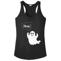 Boo Funny Slpa Halloween Slp Speech Therapy Ipa Pathology Ladies PosiCharge Competitor Racerback Tank