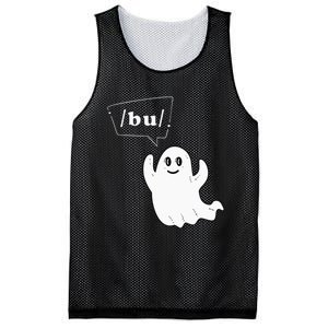 Boo Funny Slpa Halloween Slp Speech Therapy Ipa Pathology Mesh Reversible Basketball Jersey Tank