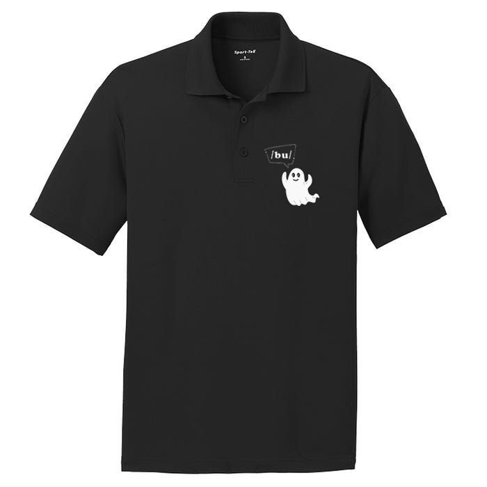 Boo Funny Slpa Halloween Slp Speech Therapy Ipa Pathology PosiCharge RacerMesh Polo