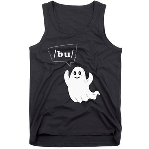 Boo Funny Slpa Halloween Slp Speech Therapy Ipa Pathology Tank Top