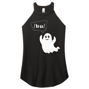 Boo Funny Slpa Halloween Slp Speech Therapy Ipa Pathology Women's Perfect Tri Rocker Tank