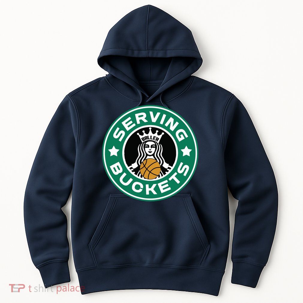 Basketball Funny Serving Buckets Great Hoodie