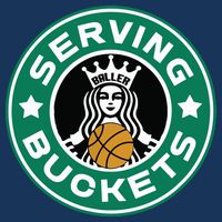 Basketball Funny Serving Buckets Great Cooling Performance Long Sleeve Crew