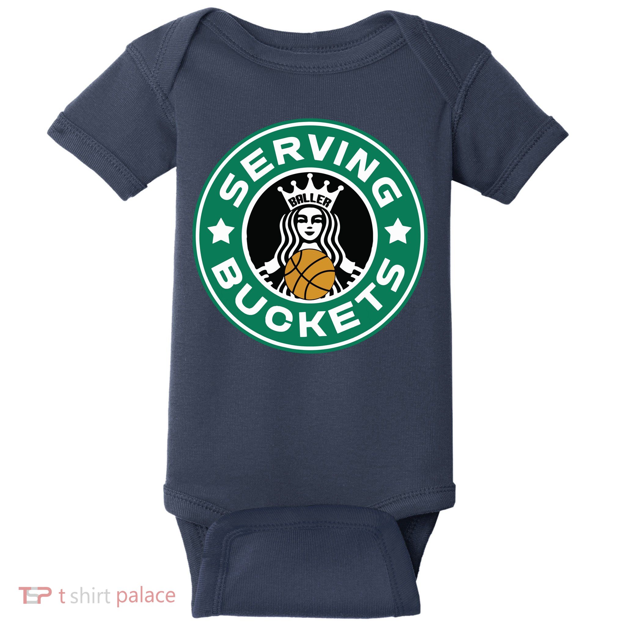 Basketball Funny Serving Buckets Great Baby Bodysuit