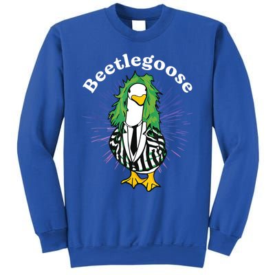 Beetlegoose Funny Silly Goose Spooky Sweatshirt