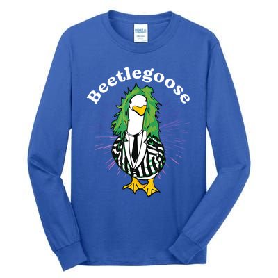 Beetlegoose Funny Silly Goose Spooky Tall Long Sleeve T-Shirt