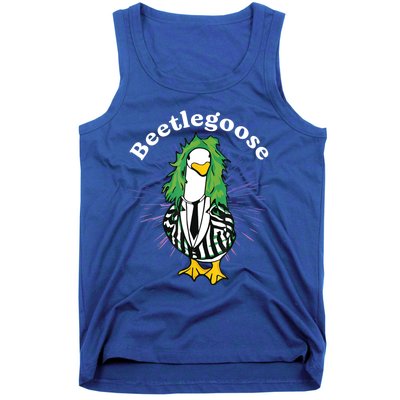 Beetlegoose Funny Silly Goose Spooky Tank Top