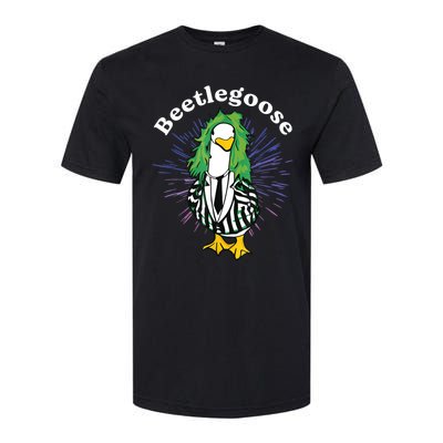 Beetlegoose Funny Silly Goose Spooky Softstyle CVC T-Shirt