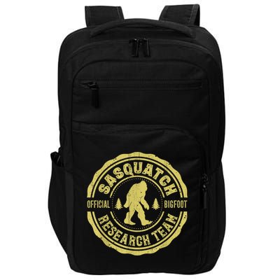Bigfoot Finding Sasquatch Research Team Men Retro Vintage Impact Tech Backpack